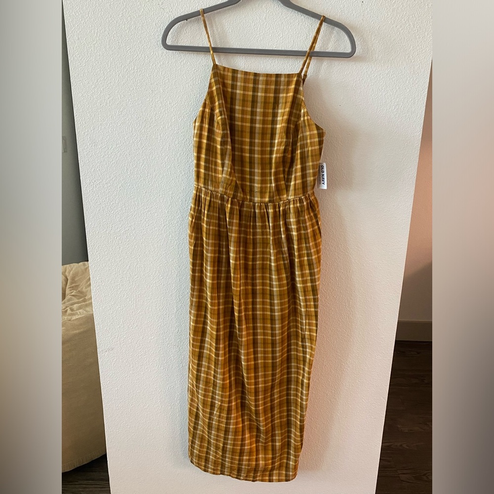 Plaid Old Navy Maxi Dress